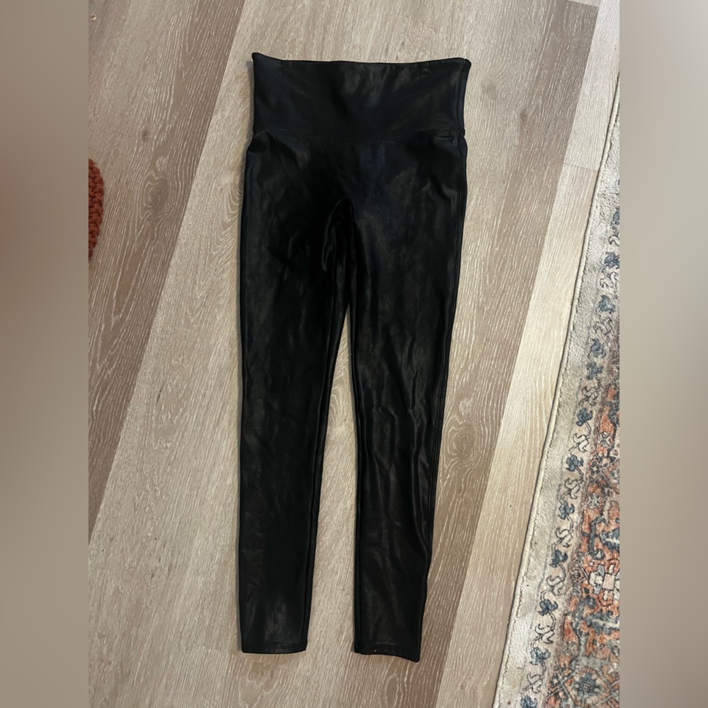 Spanx Black Leggings Size Medium